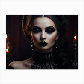 Ai Of Aesthetic Cosmetology Female Body Care Gothic 022206 Canvas Print
