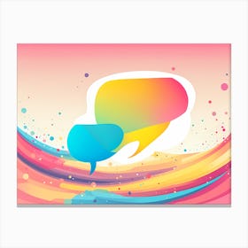 Abstract Abstract VECTOR ART Canvas Print