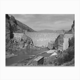 Untitled Photo, Possibly Related To Roosevelt Dam Which Stores Water For The Salt River Valley, Centering Around Canvas Print