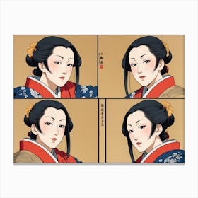 Geisha2 Canvas Print