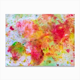 Watercolor Painting 4 Canvas Print