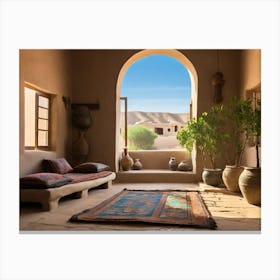 Mediterranean Room Canvas Print