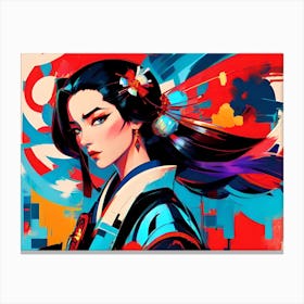 Geisha 126 Canvas Print