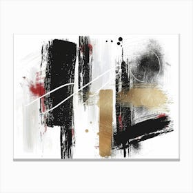 Abstract Painting 1660 Canvas Print