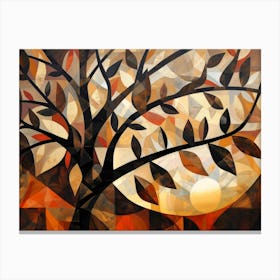 Abstract Tree 3 Canvas Print