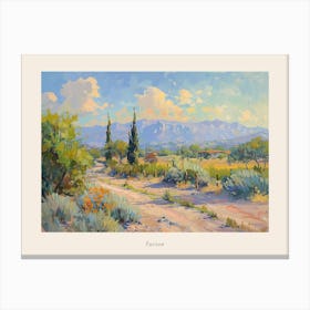 Western Landscapes Tucson Arizona 4 Poster Canvas Print