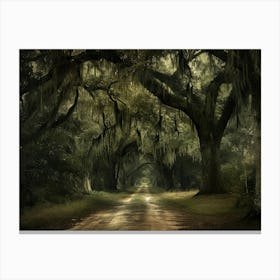 Savannah Road Canvas Print