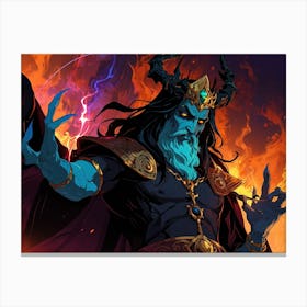 Demon King 4 Canvas Print