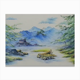 Mountain Tranquility Canvas Print