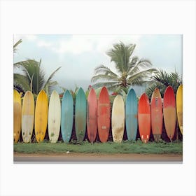 Surfboards 7 Canvas Print