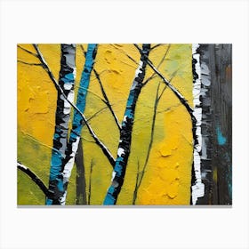 Tree Painting Canvas Print