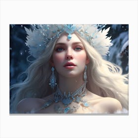 Ice Queen 1 Canvas Print