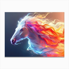 Fire Horse 1 Canvas Print