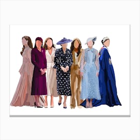 Royal Moments with Kate Canvas Print