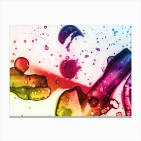 Watercolor Abstraction 2 Canvas Print