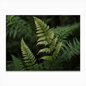 fern leaf Canvas Print