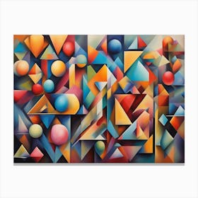 Abstract Painting 3 Canvas Print