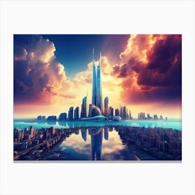 Metropolis Canvas Print