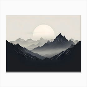 Mountain Landscape Canvas Print