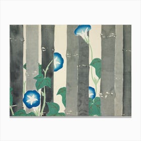 Morning Glories From Momoyogusa –Flowers Of A Hundred Generations (1909), Kamisaka Sekka Canvas Print