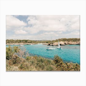 View Over Mondragó On Mallorca Island In Spain Canvas Print