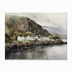 Coastal Town (2) Canvas Print