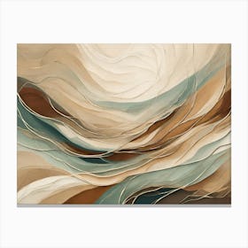 Abstract Painting Canvas Print