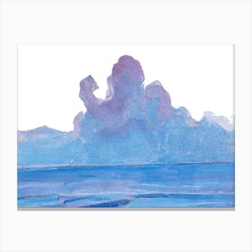 Mondrian's Sea 1 Canvas Print