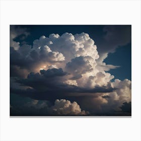 Thunderclouds Canvas Print