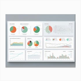 Business Dashboard 1 Canvas Print