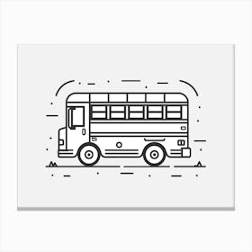 School Bus 8 Canvas Print