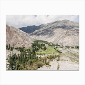 Valley Of Skardu Canvas Print