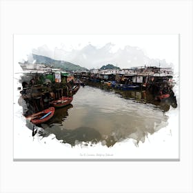 Tai O, Lantau, Outlying Islands Canvas Print