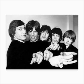 The Rolling Stones, 1964 Canvas Print
