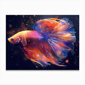 Siamese Catfish 15 Canvas Print