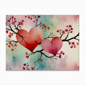 Valentine'S Day 3 Canvas Print