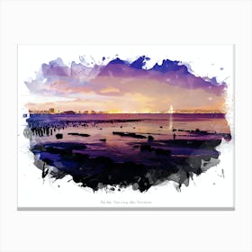 Pak Nai, Yuen Long, New Territories Canvas Print