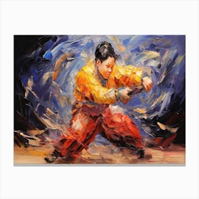 Chinese Kung Fu Canvas Print