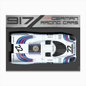 Porsche 917 Martini No. 22 1 Canvas Print