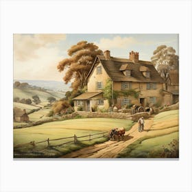 Country Cottage 7 Canvas Print