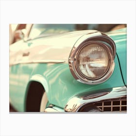 California Dreaming - Vintage Car Vibes Canvas Print