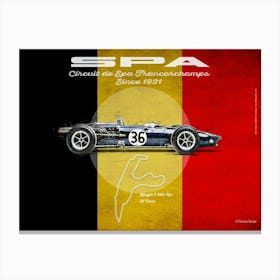 Spa Eagle Weslake Landscape Canvas Print