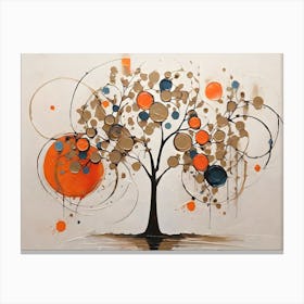 Abstract Tree Of Life Canvas Print