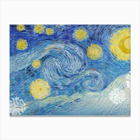 Van Gogh - Starry Night 4 Canvas Print