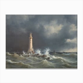 Eddystone Lighthouse Canvas Print