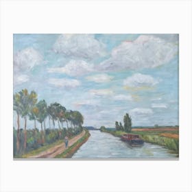 Canal Canvas Print