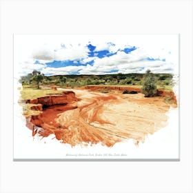 Mutawintji National Park, Broken Hill, New South Wales Canvas Print