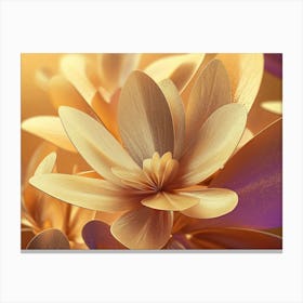 Magnolia Flowers 4 Canvas Print