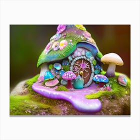 Fairy House 5 Canvas Print