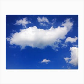 Clouds In The Sky Canvas Print